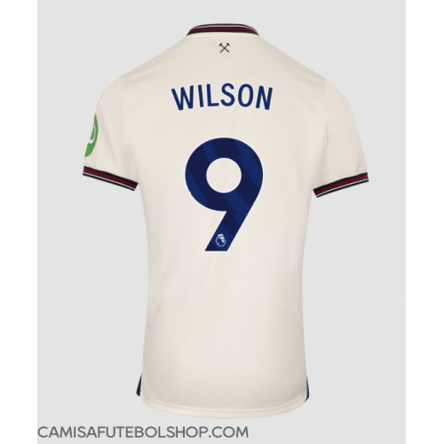 Camisa de time de futebol West Ham United Callum Wilson #9 Replicas 2º Equipamento 2025-26 Manga Curta